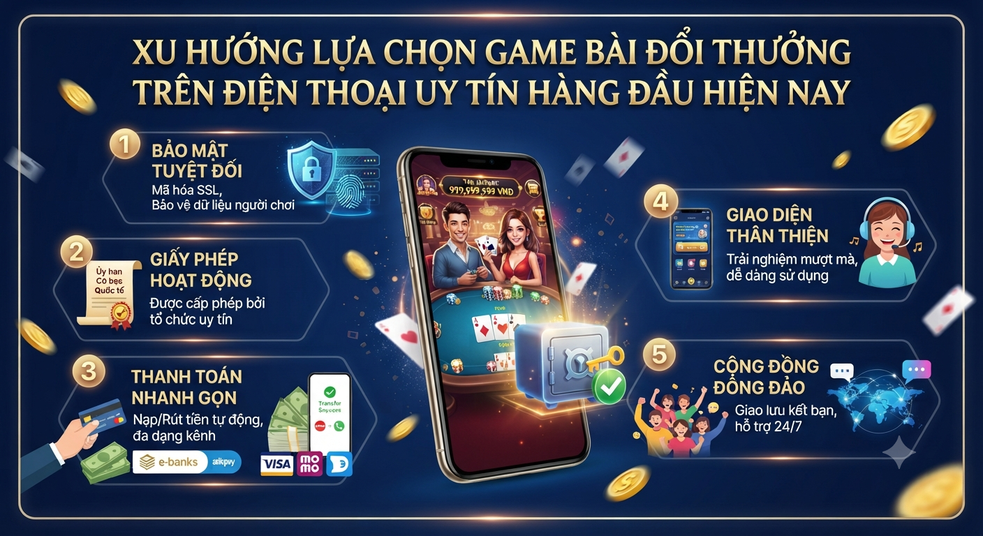 game bài đổi thưởng trên điện thoại